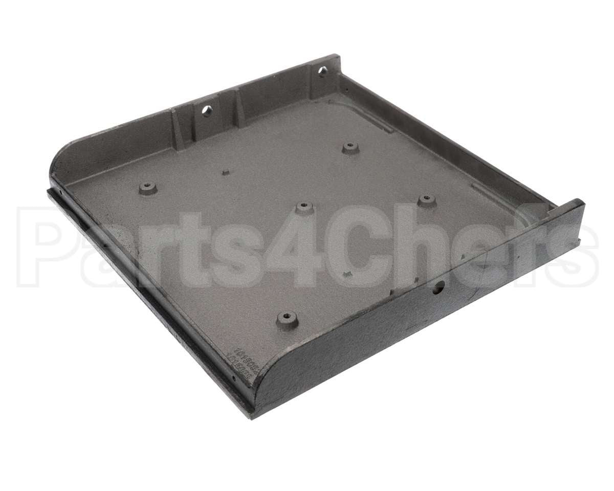 U00689 Globe Upper Left Plate (Grooved)