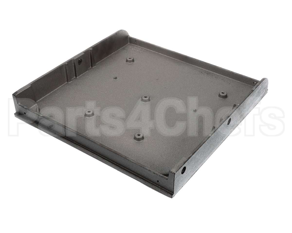 U00689 Globe Upper Left Plate (Grooved)