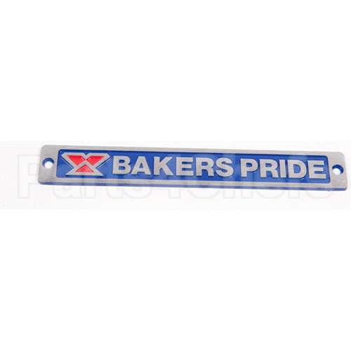 U1044X Compatible Bakers Pride Bakers Pride Nameplate Logo 8