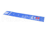 U1334A Bakers Pride Overlay, Cont.panel,Fastron [Co1