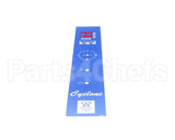 U1334A Bakers Pride Overlay, Cont.panel,Fastron [Co1
