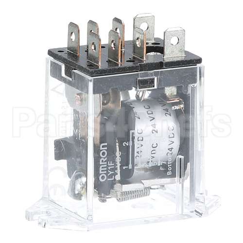 ULTR23A023 Compatible Ultrafryer Relay, Comptr, 10A, Spdt, 24Vdc, P2