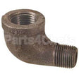 ULTR24376 Compatible Ultrafryer Elbow, 3/8"Male X 1/2"Fem Npt