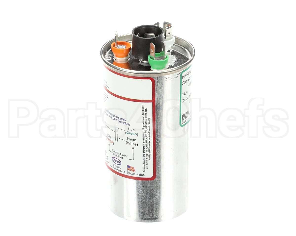 USA2236 Trane Capacitor; 45/5Mfd 370/440V Rnd Usa Made