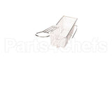 V091A Grindmaster Cecilware Fry Basket Right - Gf1016El1202