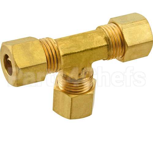 VH104366-1 Compatible Vulcan Tee, Compression 1/4"Od