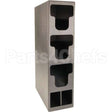 VOLCTL-3VS Compatible Vollrath Organizer, 3 Lid, W/ Straw Hldr