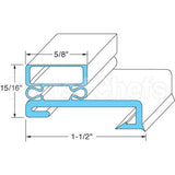 VT50384302 Compatible Victory Door Gasket