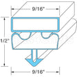 VT50876403 Compatible Victory Door Gasket