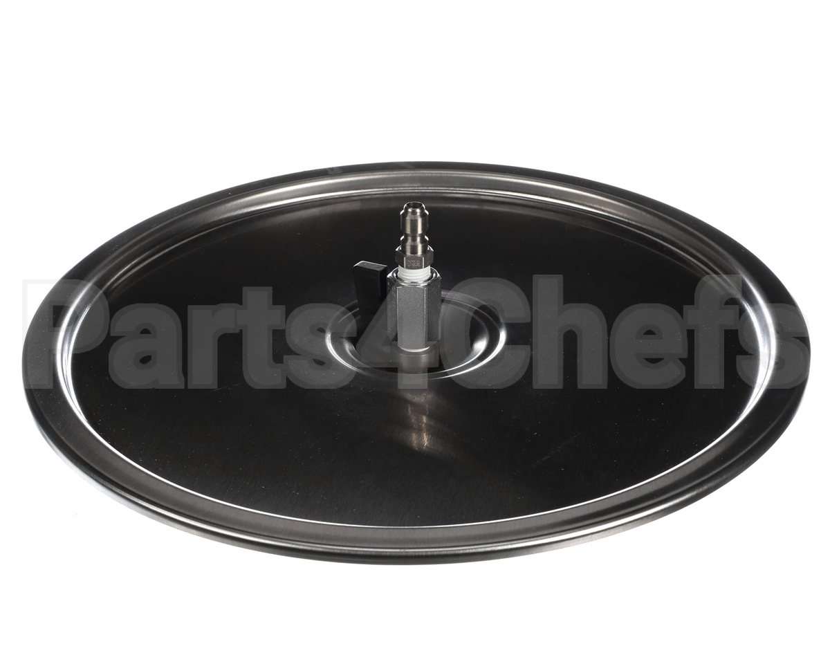 VT630S Biro Lid Asm. W/Ball Valve, Double Drum Vollr