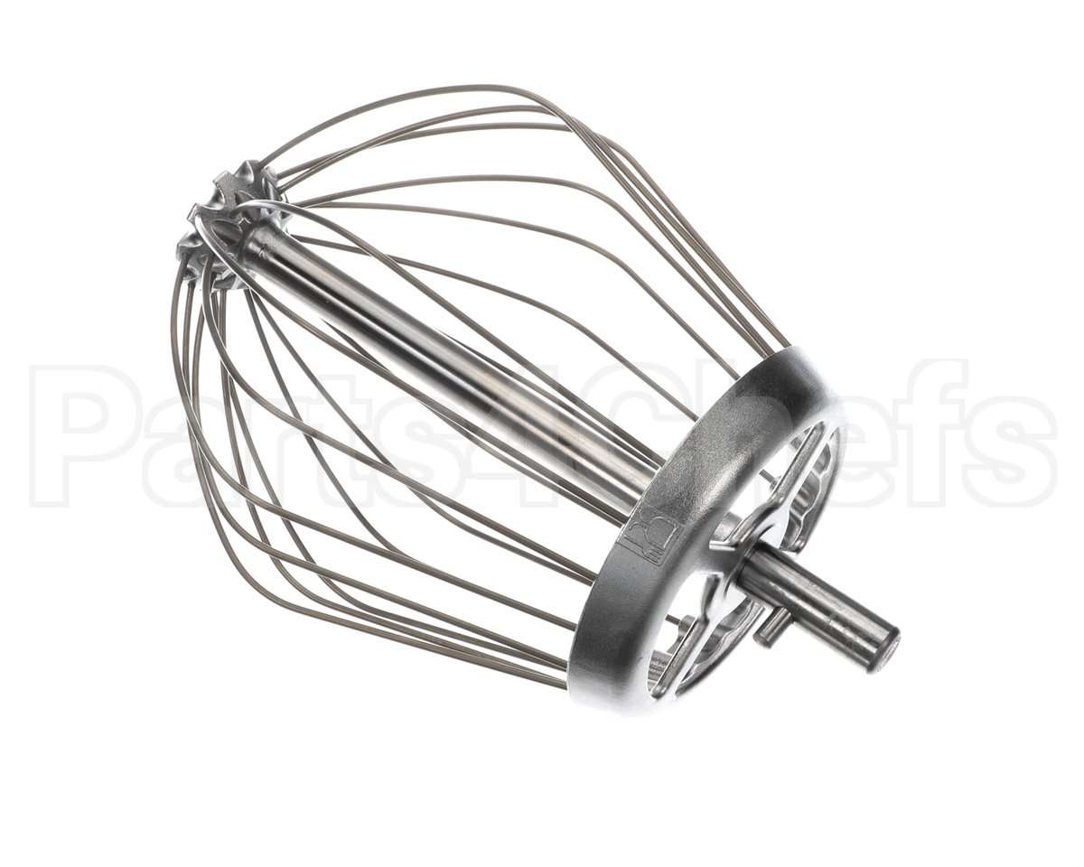 VWHIP-20K2 Globe Whip, Ss (20Qt/1Pin)