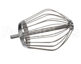 VWHIP-20K2 Globe Whip, Ss (20Qt/1Pin)