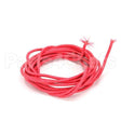 W0014 Compatible BKI Wire, #10, Red, Srml High Temp