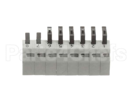 W0570213 Grindmaster Cecilware Strip, Term 8 Pin Spring Clamp