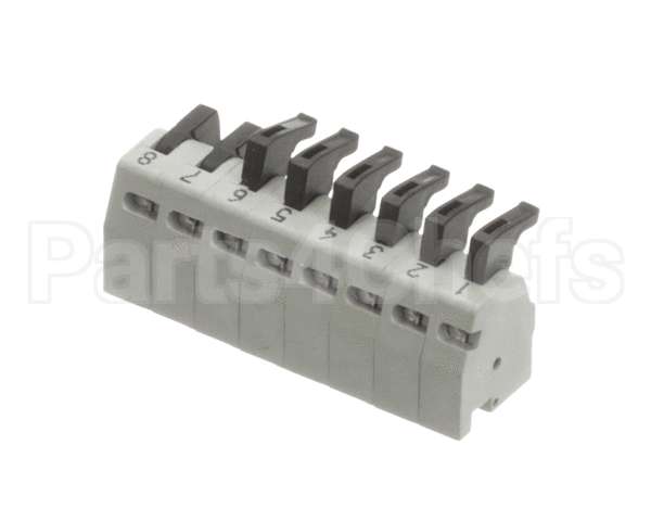 W0570213 Grindmaster Cecilware Strip, Term 8 Pin Spring Clamp