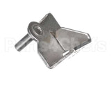 W0604025 Bison Refrigeration Bottom Hinge Left