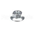 W0611082 Compatible Grindmaster Nut, 5/16-18 Hx Serrated Flng Locking, G