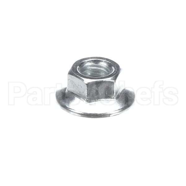 W0611082 Compatible Grindmaster Nut, 5/16-18 Hx Serrated Flng Locking, G