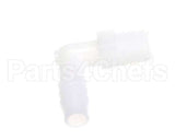 W0620239 Grindmaster Cecilware Elbow, 3/8 Barb X1/4 Mpt Nylon