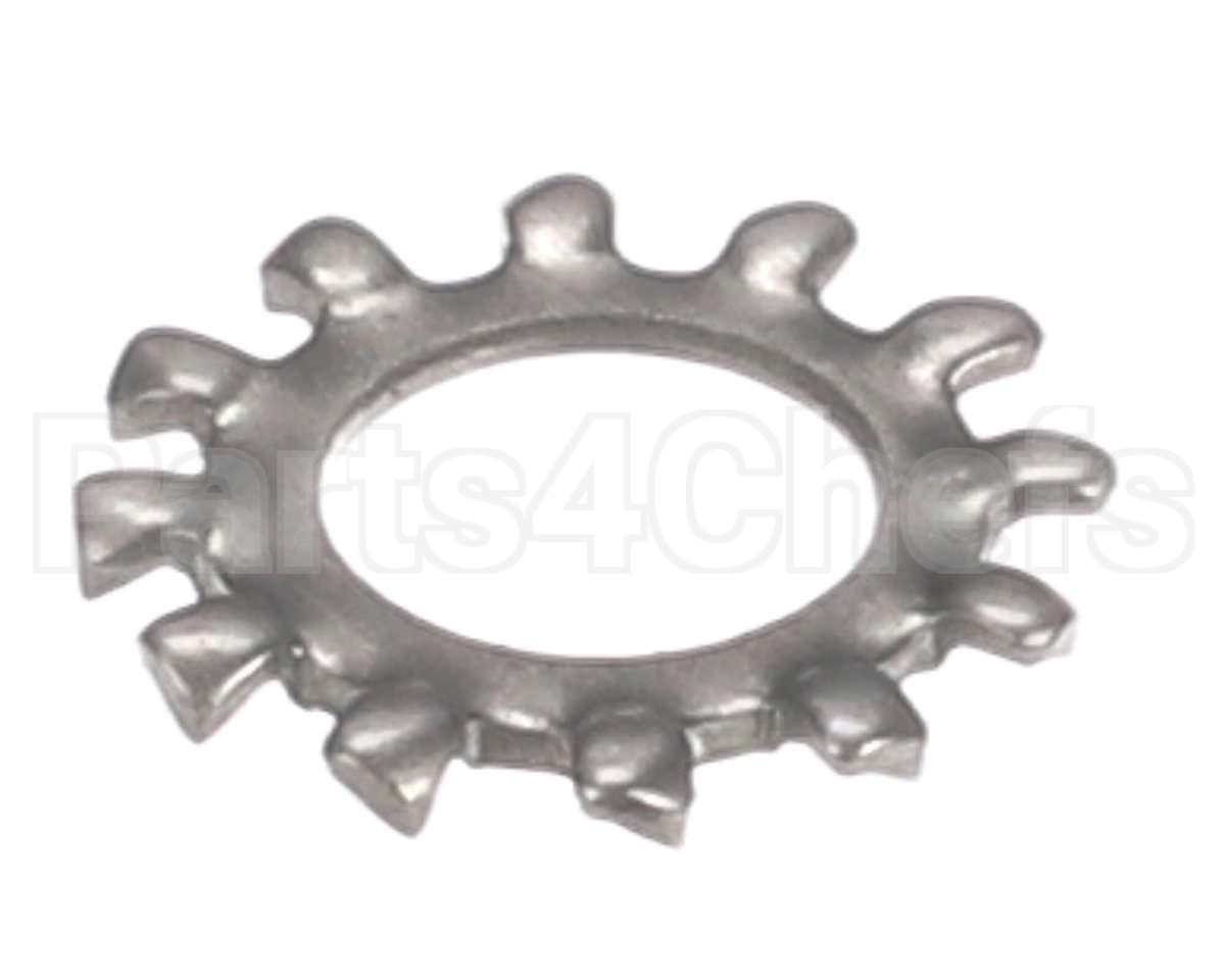 W148 Edlund Washer, 1/4 External Tooth Loc