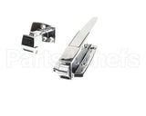W19-1500 Component Hardware 3/4 To 1-5/8" Offset Polished Chrome Wal