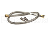W50B48 Dormont Hi-Psi Water Connector, 1/2 Dia., 48 L