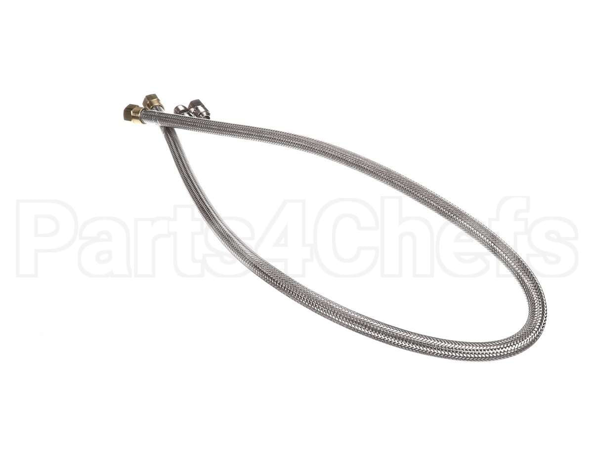 W50B60 Dormont Hi-Psi Water Connector, 1/2 Dia., 60 L