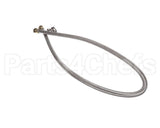 W50B60 Dormont Hi-Psi Water Connector, 1/2 Dia., 60 L