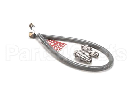 W50BP2Q48 Dormont Hi-Psi Water Connector, 1/2 Dia., 48 L,