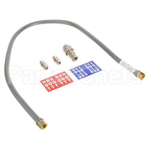 W50BP2Q60 Compatible Dormont Connector Hose, Hi-Psi, 2-Way Disconne
