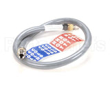 W50BP48 Dormont Hi-Psi Water Connector, 1/2 Dia, 48 L