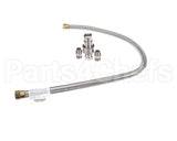 W75B2Q48 Dormont Hi-Psi Water Connector, 3/4 Dia., 48 L,