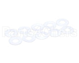 WAS01009 Trane Washer; Ptfe, 1.12 Od X 0.505 Id X 0.55