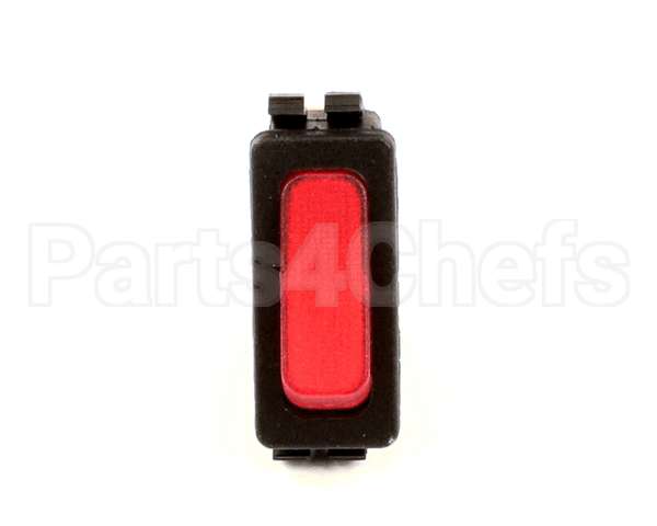 WC-166 Wilbur Curtis Switch, Warmer (Red) 250V Neon