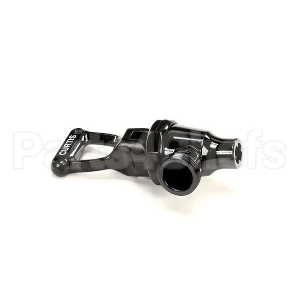 WC-1841-CH Compatible Curtis Faucet Assy, Black Plastic Handle