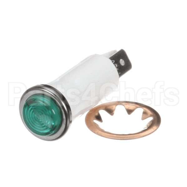 WC-207 Compatible Curtis Light, Green (Brew), 115V