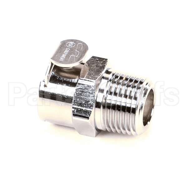 WC-2467 Compatible Curtis Couplingbody, Shutoff 3/8 Npt