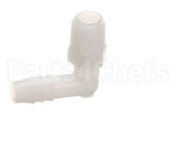 WC-2510 Wilbur Curtis Elbow, 3/8 Barb X 1/4 Mpt Plas
