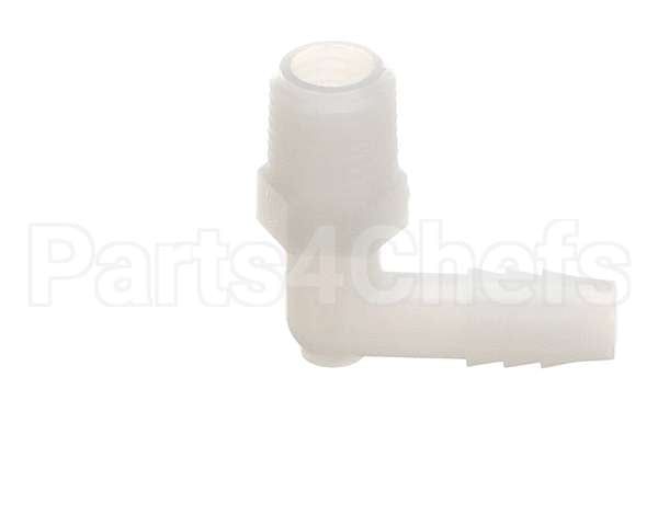 WC-2510 Wilbur Curtis Elbow, 3/8 Barb X 1/4 Mpt Plas