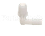 WC-2510 Wilbur Curtis Elbow, 3/8 Barb X 1/4 Mpt Plas