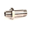 WC-2928P Compatible Curtis Fitting, 3/8 Nipple/Nut Plated