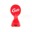 WC-32005RED Compatible Curtis Handle, Faucet Stylized Red Cu