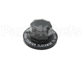 WC-3217 Compatible Curtis Knob, Thermostat, Black, Ru Units