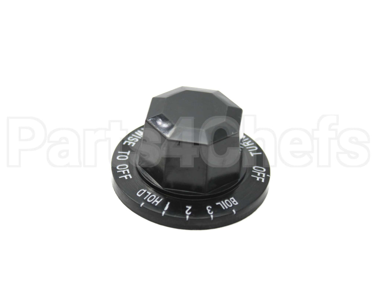 WC-3217 Compatible Curtis Knob, Thermostat, Black, Ru Units