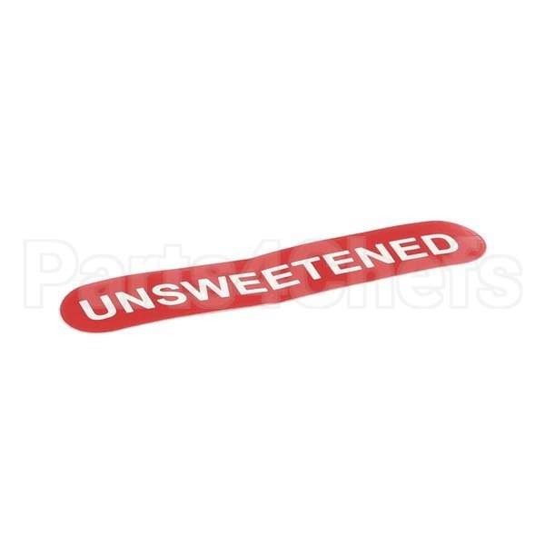 WC-3861 Compatible Curtis Label, Unsweetened