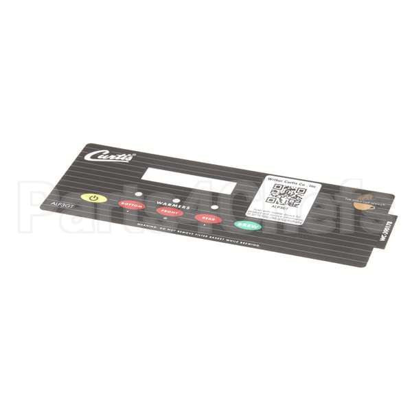 WC-390178 Compatible Curtis Label, Ucm Overlay Alp3Gt With