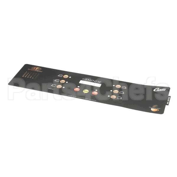 WC-39744 Compatible Curtis Label, Ucm Overlay Dual Twin 3