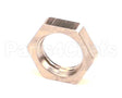 WC-4202 Wilbur Curtis Nut, 3/8-24 Jam Plated