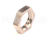 WC-4202 Wilbur Curtis Nut, 3/8-24 Jam Plated
