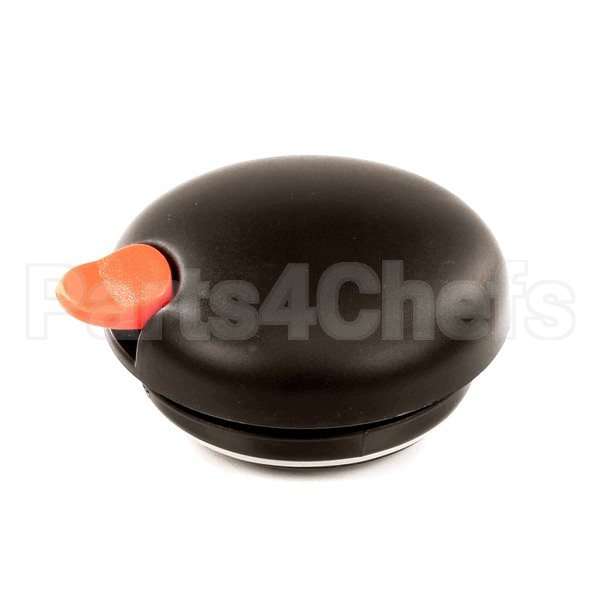 WC-5669 Compatible Curtis Lid, Push Button Orange Tlx-12